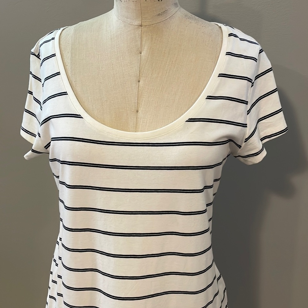H&M short sleeve knee length t-shirt dress - Picture 2 of 6